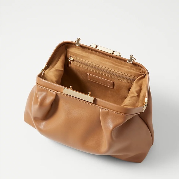 NWT Ann Taylor Soft Frame Clutch - Picture 2 of 4